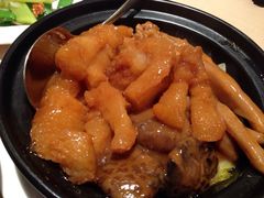 鮑汁花菇蹄筋逾掌煲-陶陶居海鲜酒家(新马路店)