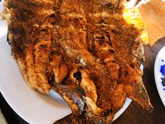 -北京龙庆四季香农家饭庄·灶台鱼·碳烤虹鳟鱼(龙庆峡店)