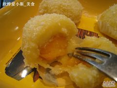 里面有新鲜芒果-满记甜品(王府井北京市百货大楼店)