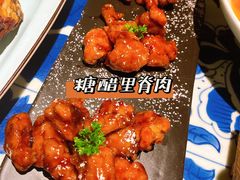 雪花糖醋里脊-绿茶餐厅(布吉万象汇店)