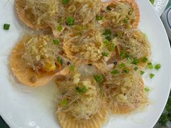 粉丝蒜蓉蒸扇贝-景好海鲜餐厅(大鹏必选旅游店)