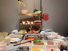 自助取餐区-海底捞火锅(松雷店)