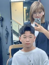 -藤野造型专业烫染接发