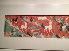 敦煌壁画&nbsp;&nbsp;&nbsp;九色鹿-浙江西湖美术馆