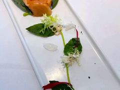 玫瑰三文鱼佐芥末酱-王品牛排(郑州大卫城店)