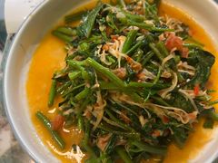 酸笋炒空心菜-浩海火烧云傣家菜(京广店)