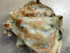 韭菜鸡蛋饼-拌来拌去石鍋拌飯(文鼎店)