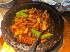 石锅杭椒牛蛙-桂满陇-西湖船宴(西单大悦城店)