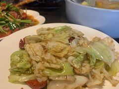 吊锅油渣手撕包菜-吃货私房菜(丽江束河古镇店)