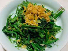 香酥虾皮丝瓜尖-小吊梨汤·北京菜·烤鸭(鸟巢店)