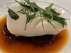 蒸银鳕鱼-Jean Georges