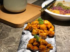 雪花糖醋里脊-绿茶餐厅(天津天河城店)