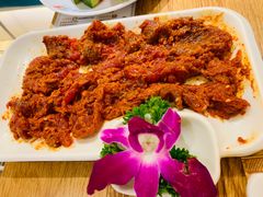 手切麻辣牛肉-青瓷火锅料理(西单大悦城店)