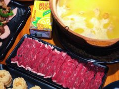 现切牛肉-捞围鲜·港式打边炉(海阳路店)