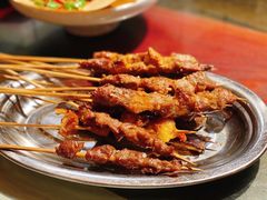 碳烤羊肉串-手抄板凳江南菜(湖滨商业街店)