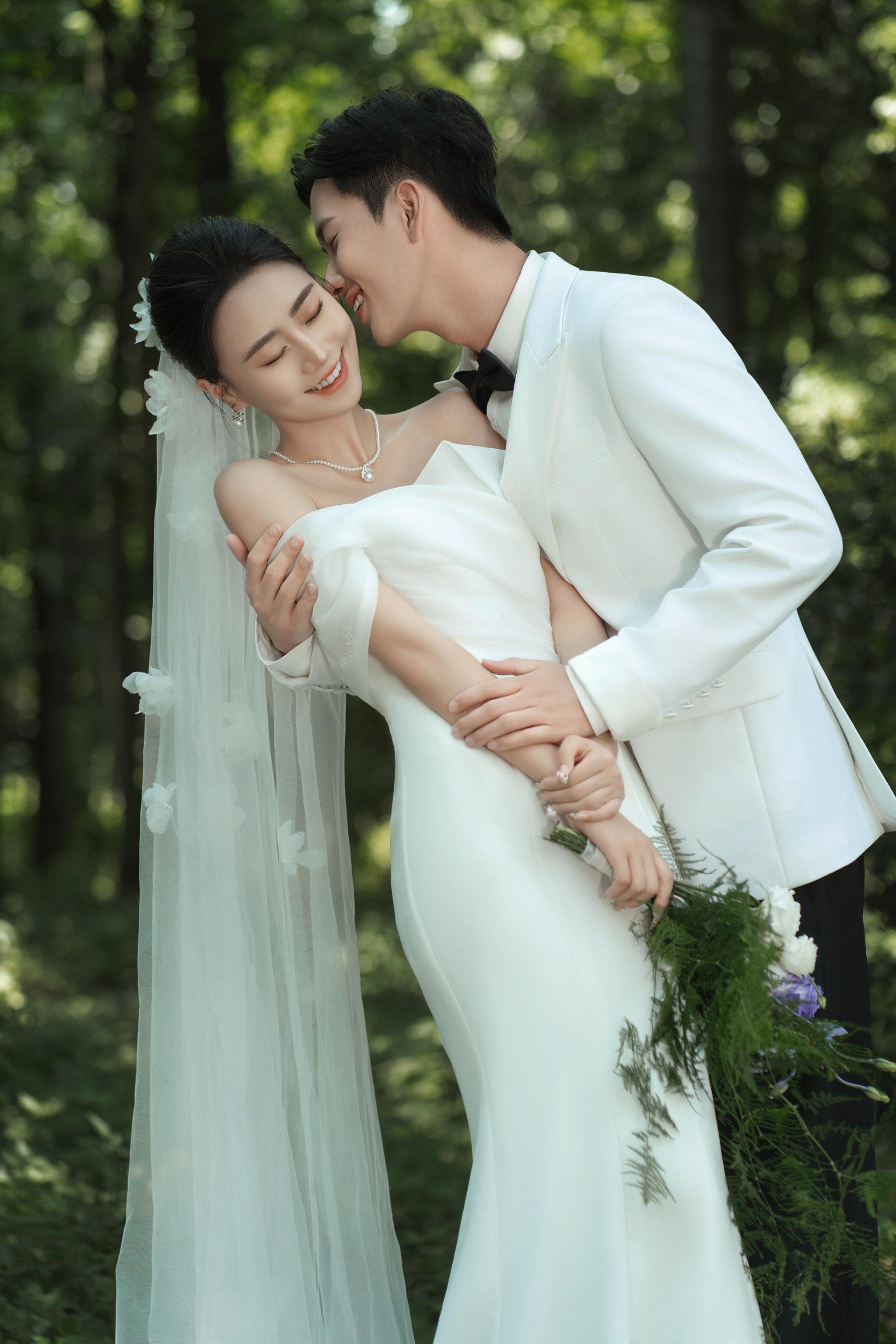 我们的林间婚纱梦✨