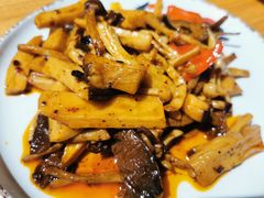 橄榄油三味菌菇-大明寺素斋