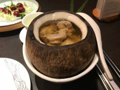 原只椰子炖鸡汤-广州文华东方酒店·江-由辉师傅主理