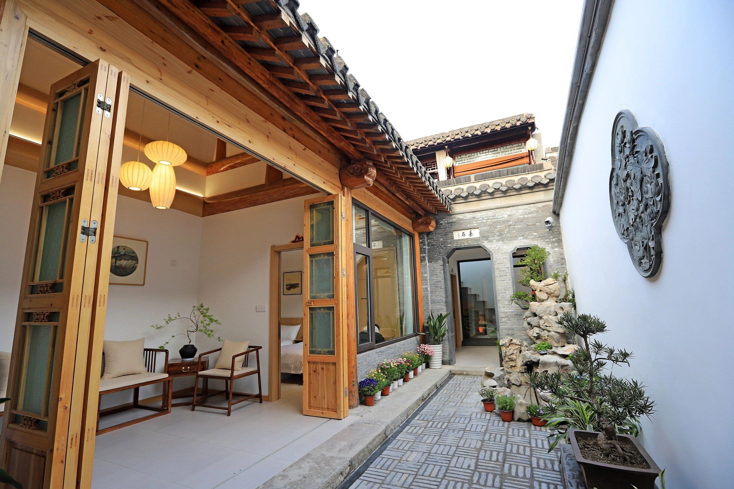 东关街中心地住进风景里的民宿抬头仰望星辰