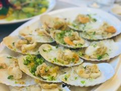 银丝香蒜蒸大连元贝-麒麟中餐厅·经典粤菜·地道菜式老字号(广州长隆酒店)