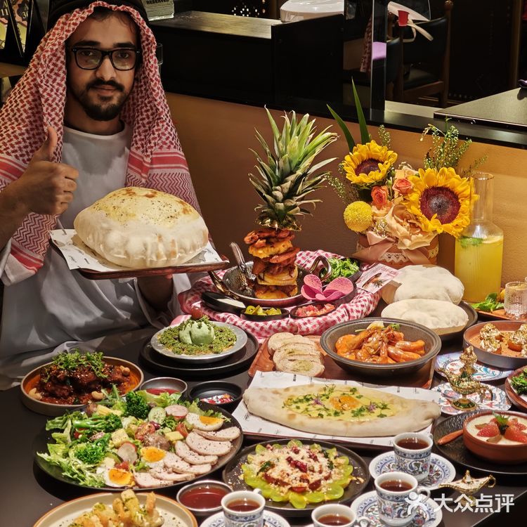 西安!赛格!这家中东餐厅也太特色了吧!