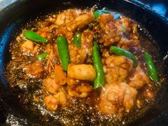 酱爆石锅蛙-绿茶餐厅(王府井永宁门店)