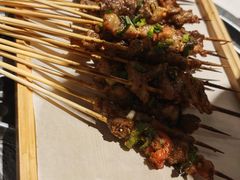 -山野的朋友露营炭火烤肉