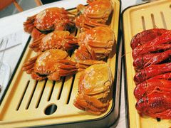 清蒸大闸蟹-肥肥虾庄·金牌油焖大虾(沙湖店)
