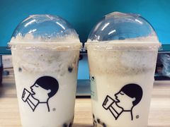 流心蛋黄啵啵冰-喜茶(上海五角场万达店)