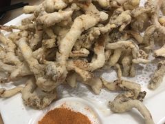 炸蘑菇-吴记百姓菜馆·北京菜·烤鸭(故宫店)