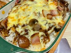 培根菌菇豚肉咖哩焗饭-白熊咖哩(新世界城店)