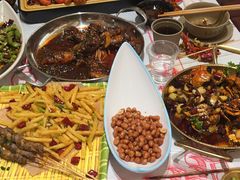 -肥肥虾庄·金牌油焖大虾(汉口城市广场店)