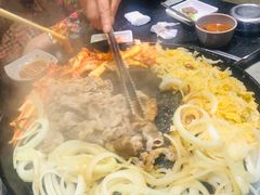 烤猪五花肉-海花锅盖烧烤店(怡馨家园店)