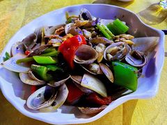 豉椒炒花甲-半岛私房菜(梅林店)