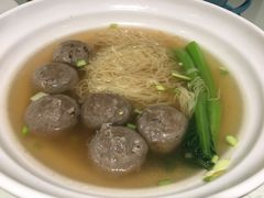 潮州牛肉丸湯麵-七哥港式茶餐厅(亮马桥总店)