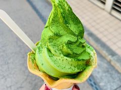 抹茶冰淇淋-鎌倉茶々(本店)