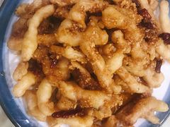 炸鱿鱼条-天伦海鲜·老味道·青岛菜(栈桥天主教堂店)