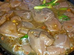 韭菜鸡血煲-龙泉人椰子鸡·糟粕醋·地标海南菜(龙昆南店)