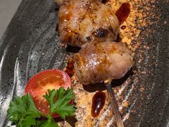 炭烤肥牛卷荔枝-聿山居·创意料理