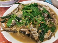 豆瓣酱杂鱼煲-深运潮州粥(水库店)