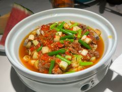 豆花渣渣牛肉吊龙-雀蓝川菜(滨湖万象汇店)