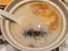 羊汤海参配油酥饼-杏花堂晋商私房菜(华熙五棵松店)