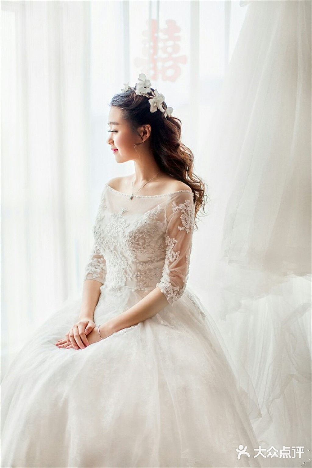 【【台湾布蕾丝婚纱】貌美人妻-结婚套餐】-台湾布蕾丝婚纱-大众点评