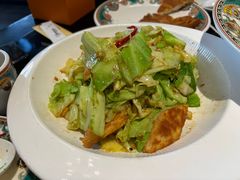 老爷特色包包菜炒馕-巴依老爷新疆美食(清华东门店)