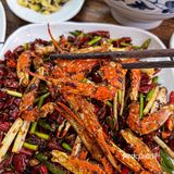 辣哭我[笑哭]重庆坠辣的鬼椒鸡🐔确实有点费饭🔥