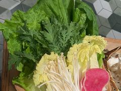 综合蔬菜拼盘-椰子不语 椰子鸡火锅(淮海店)