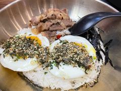 -明洞阿姨·韩式酱蟹烤肉·创意料理(方庄店)