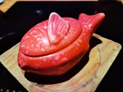 松茸土瓶蒸-花潮料理艺食馆(世欧广场店)