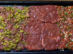 三味牛肉拼盘-巴邑火锅·鲜切牛肉(萧山银隆店)
