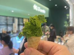 抹茶冰激凌-鹤茶野所(上海首店)
